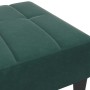 Fußstütze aus dunkelgrünem Samt 77x55x31 cm von , Osmanen - Ref: Foro24-4007386, Preis: 68,72 €, Rabatt: %