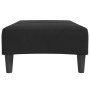 Reposapiés de terciopelo negro 77x55x31 cm by , Ottomans - Ref: Foro24-4007378, Price: 68,23 €, Discount: %