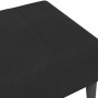 Reposapiés de terciopelo negro 77x55x31 cm by , Ottomans - Ref: Foro24-4007378, Price: 68,23 €, Discount: %