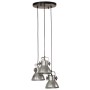 Lámpara colgante plateado vintage 25 W E27 30x30x100 cm de , Lámparas - Ref: Foro24-371855, Precio: 63,32 €, Descuento: %