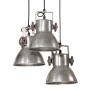 Lámpara colgante plateado vintage 25 W E27 30x30x100 cm de , Lámparas - Ref: Foro24-371855, Precio: 63,32 €, Descuento: %