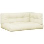 Cojines para sofá de palets 5 unidades tela crema von , Kissen für Stühle und Sofas - Ref: Foro24-3217136, Preis: 150,83 €, R...