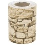 Pantalla de privacidad jardín PVC look piedra beige 35x0,19 m de , Paneles de vallas - Ref: Foro24-4005542, Precio: 40,67 €