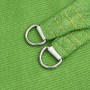 Toldo de vela HDPE verde claro 160 g/m² 7x7 m by , Umbrellas - Ref: Foro24-311280, Price: 103,50 €, Discount: %