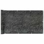 Pantalla de privacidad de balcón PVC look piedra gris 500x90 cm by , fence panels - Ref: Foro24-4005470, Price: 32,00 €, Disc...