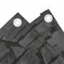 Pantalla de privacidad de balcón PVC look piedra gris 500x90 cm by , fence panels - Ref: Foro24-4005470, Price: 32,00 €, Disc...