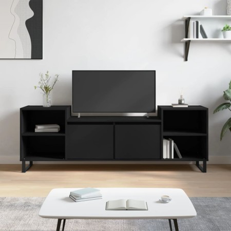 Mueble para TV madera contrachapada negro 160x35x55 cm von , TV-Möbel - Ref: Foro24-831349, Preis: 108,56 €, Rabatt: %