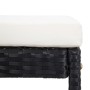 Mesa y sillas bar jardín 9 pzas ratán sintético y madera negro de , Conjuntos de jardín - Ref: Foro24-49566, Precio: 688,95 €