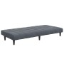 Sofá cama de 2 plazas con taburete terciopelo gris oscuro by , Sofas - Ref: Foro24-3258128, Price: 307,24 €, Discount: %