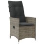 Set comedor de jardín 5 piezas con cojines ratán sintético gris by , Garden sets - Ref: Foro24-3276738, Price: 557,97 €, Disc...