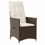 Set comedor de jardín 7 pzas con cojines ratán sintético marrón by , Garden sets - Ref: Foro24-3276773, Price: 828,25 €, Disc...