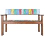 Recycled solid wood bench 115 cm by vidaXL, Benches for halls and storage - Ref: Foro24-326182, Price: 174,48 €, Discount: %