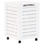 Cesta ropa sucia con ruedas RANA madera pino blanca 45x45x64 cm von , Wäschekörbe - Ref: Foro24-4002326, Preis: 99,81 €, Raba...