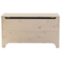 Caja de almacenaje con tapa RANA madera maciza pino 100x49x54cm de , Baúles de almacenamiento - Ref: Foro24-4002339, Precio: ...