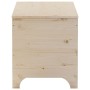 Caja de almacenaje con tapa RANA madera maciza pino 100x49x54cm de , Baúles de almacenamiento - Ref: Foro24-4002339, Precio: ...