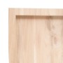Estante de pared madera maciza roble sin tratar 60x60x(2-4) cm von , Regale und Regale - Ref: Foro24-363534, Preis: 66,65 €, ...