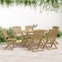 Juego de comedor para jardín 7 piezas madera maciza acacia von , Gartensets - Ref: Foro24-3214238, Preis: 438,42 €, Rabatt: %