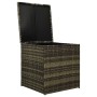 Set de sofás de jardín 8 piezas y cojines ratán sintético gris by , Garden sets - Ref: Foro24-313136, Price: 759,25 €, Discou...
