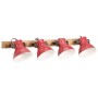 Lámpara de pared rojo desgastado 25 W E27 90x25 cm de , Lámparas - Ref: Foro24-371820, Precio: 93,27 €, Descuento: %