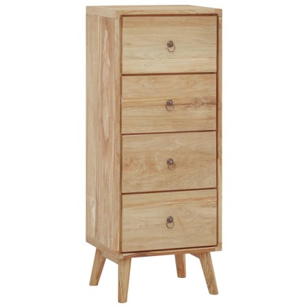 Cómoda de madera maciza de teca 40x30x100 cm von , Schubladen - Ref: Foro24-340736, Preis: 227,17 €, Rabatt: %