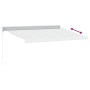 Toldo retráctil aluminio y tela antracita y blanco 3,5x2,5 m de , Toldos - Ref: Foro24-3216124, Precio: 816,53 €, Descuento: %