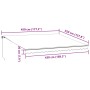 Toldo retráctil manual con luces LED marrón 450x350 cm by , Awnings - Ref: Foro24-3215408, Price: 408,73 €, Discount: %