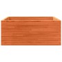 Jardinera de madera maciza de pino marrón cera 110x110x46 cm von , Töpfe und Pflanzgefäße - Ref: Foro24-3282436, Preis: 244,6...