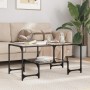 Mesa de centro superficie de vidrio acero 98,5x50x45 cm by , Coffee table - Ref: Foro24-846014, Price: 54,49 €, Discount: %