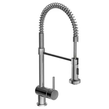 SCHÜTTE High spout BOSTON basin mixer with chrome spiral spring by SCHÜTTE, Faucets - Ref: Foro24-435064, Price: 128,74 €, Di...