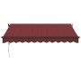 Toldo retráctil automático burdeos 300x250 cm by , Awnings - Ref: Foro24-3310181, Price: 345,18 €, Discount: %