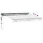 Toldo retráctil automático luz LED antracita blanco 300x250 cm von , Markisen - Ref: Foro24-3310226, Preis: 475,57 €, Rabatt: %