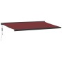 Toldo retráctil automático burdeos 500x300 cm von , Markisen - Ref: Foro24-3215332, Preis: 771,30 €, Rabatt: %