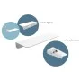 SCHÜTTE Duschablage SOLO weiß von SCHÜTTE, Badezimmerzubehör - Ref: Foro24-435051, Preis: 23,16 €, Rabatt: %