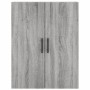 Aparador alto madera contrachapada gris sonoma 69,5x34x180 cm de , Aparadores - Ref: Foro24-3195761, Precio: 161,75 €, Descue...