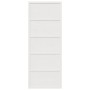 Puerta de granero madera maciza pino blanca 80x208 cm von , Türen - Ref: Foro24-850636, Preis: 117,02 €, Rabatt: %