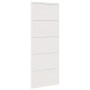 Puerta de granero madera maciza pino blanca 80x208 cm von , Türen - Ref: Foro24-850636, Preis: 117,02 €, Rabatt: %