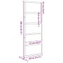Puerta de granero madera maciza pino blanca 80x208 cm von , Türen - Ref: Foro24-850636, Preis: 117,02 €, Rabatt: %