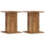 Soportes altavoces 2 uds madera roble envejecido 30x30x40 cm von , Lautsprecherständer - Ref: Foro24-852652, Preis: 46,90 €, ...