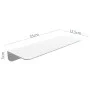 SCHÜTTE SOLO white shower shelf by SCHÜTTE, Bathroom accessories - Ref: Foro24-435051, Price: 23,16 €, Discount: %