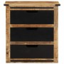 Aparador con 3 cajones madera maciza de mango 55x35x60 cm by , Sideboards - Ref: Foro24-374061, Price: 161,80 €, Discount: %