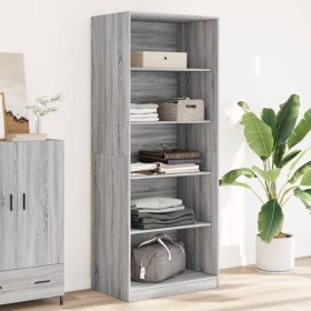 Armario de madera de ingeniería gris Sonoma 80x50x200 cm von , Kleiderschränke - Ref: Foro24-3307725, Preis: 142,84 €, Rabatt: %