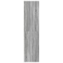 Armario de madera de ingeniería gris Sonoma 80x50x200 cm by , Wardrobes - Ref: Foro24-3307725, Price: 142,84 €, Discount: %