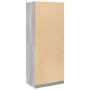 Armario de madera de ingeniería gris Sonoma 80x50x200 cm by , Wardrobes - Ref: Foro24-3307725, Price: 142,84 €, Discount: %