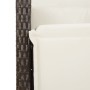 Set de mesa y sillas de jardín 11 pzs y cojines ratán PE marrón by , Garden sets - Ref: Foro24-3277264, Price: 1,00 €, Discou...