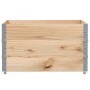 Collares de palets 3 unidades madera maciza de pino 100x100 cm von , Ladeplattformen und Paletten - Ref: Foro24-3295374, Prei...
