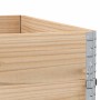 Collares de palets 3 unidades madera maciza de pino 100x100 cm von , Ladeplattformen und Paletten - Ref: Foro24-3295374, Prei...