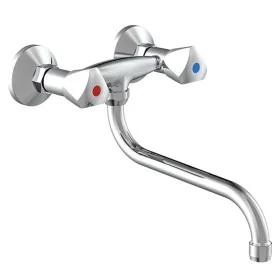 SCHÜTTE two-handle wall-mounted sink mixer chrome by SCHÜTTE, Faucets - Ref: Foro24-435071, Price: 53,16 €, Discount: %