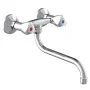SCHÜTTE two-handle wall-mounted sink mixer chrome by SCHÜTTE, Faucets - Ref: Foro24-435071, Price: 53,16 €, Discount: %