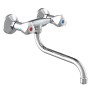SCHÜTTE two-handle wall-mounted sink mixer chrome by SCHÜTTE, Faucets - Ref: Foro24-435071, Price: 53,16 €, Discount: %