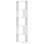 Estantería de esquina 5 niveles madera blanco 50x50x179 cm by , Bookcases and shelves - Ref: Foro24-852582, Price: 88,15 €, D...
